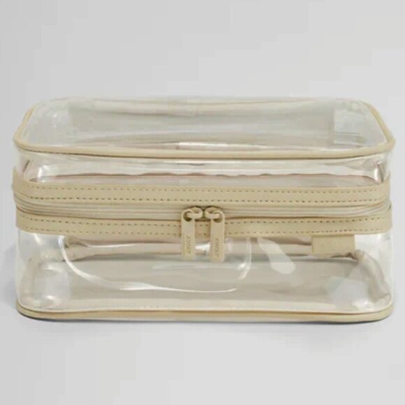 AWAY. CLEAR TOILETRY BAG. NEW. FACTORY SEALED BOX. - Picture 1 of 5